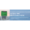 Enregistreur de température et d'humidité pour le transport réutilisable GO REAL IN TIME REUTILISABLE 4g/5g