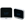Détecteur de CO2 dioxyde de carbone CO2 de température et d'humidité AIRSECURE à LEDS MARQUE ABUS Détecteur de CO2 dioxyde de carbone CO2 de température et d'humidité AIRSECURE à LEDS MARQUE ABUS