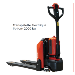 TRANSPALETTE ELECTRIQUE 2T LARGE