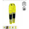 Pantalon de travail jaune fluo PUNA ou ORANGE fluo PUNO