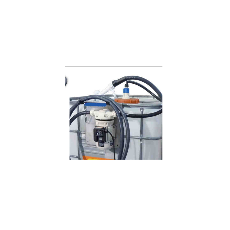 Pompe ADBLUE pour IBC 1000 litres sur platine inox
