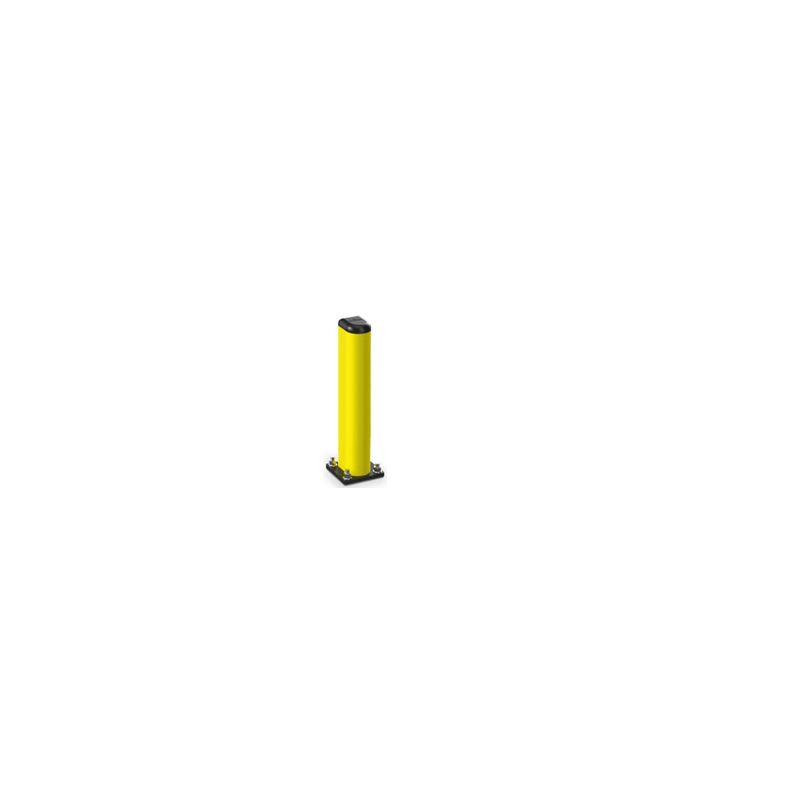 Poteau de protection en PVC HAUTEUR 1150 MM  jaune
