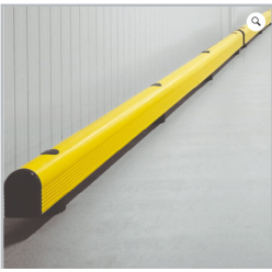 barrière de protection entrepôt Rail de protection léger en PVC déformable