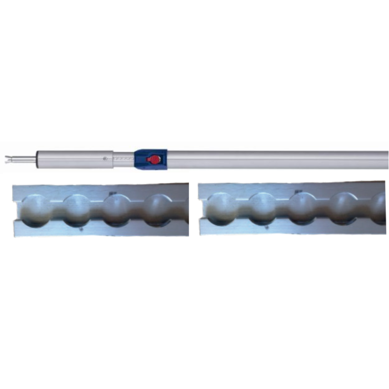 Lot De 2 Rails D'arrimage En Aluminium 30 Cm + 4 Embouts - Charge Max 400 Kg, Pour Remorque, Camion, Camping-car, Yacht - 11