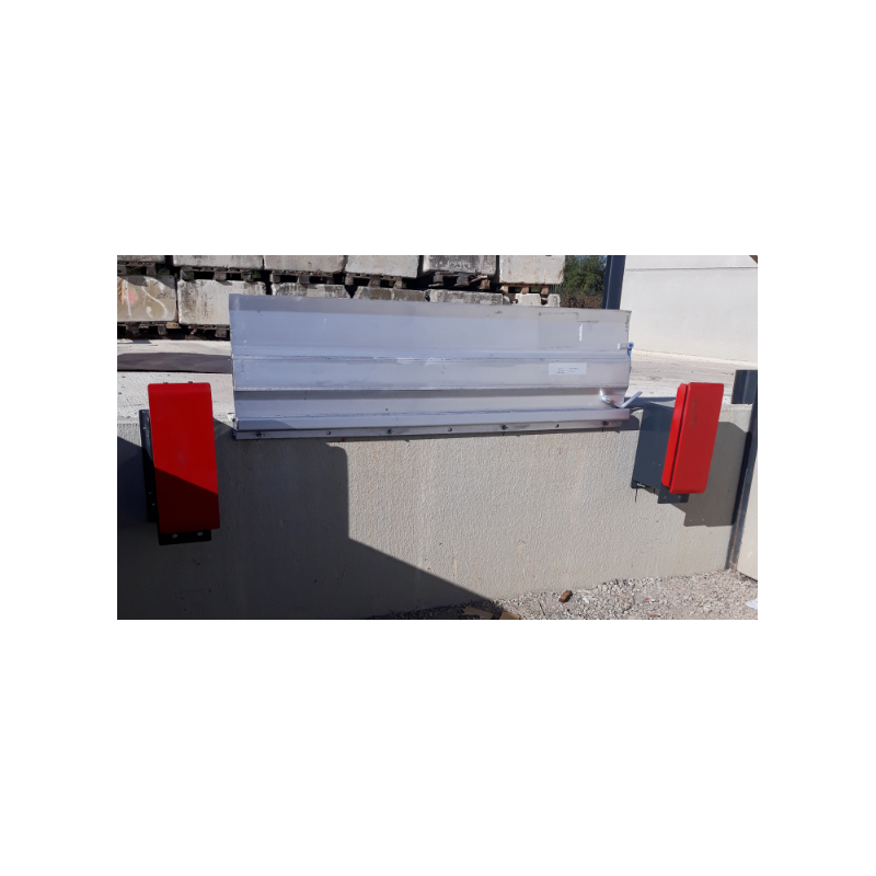 Pont de chargement aluminium sur rail articulé 410x1250 mm charge 4000 kg