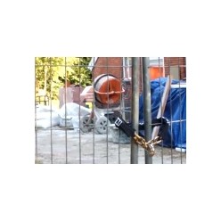 chaine antivol avec cadenas haute sécurité pour chantier