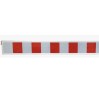 Barrière extensible rouge blanc de 1M20 à 2M pour balise ou cônes
