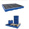 Plancher de rétention 4  futs polyéthylène plancher amovible 2T capacité 300 litres