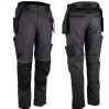 Pantalon de travail gris noir multi poches PARTO COTON