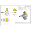 Twistlock semi automatic pour container maritime conformément aux règles de l'OSHA