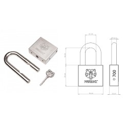 cadenas haute sécurité à anse détachable PL-700 POWERLOCK