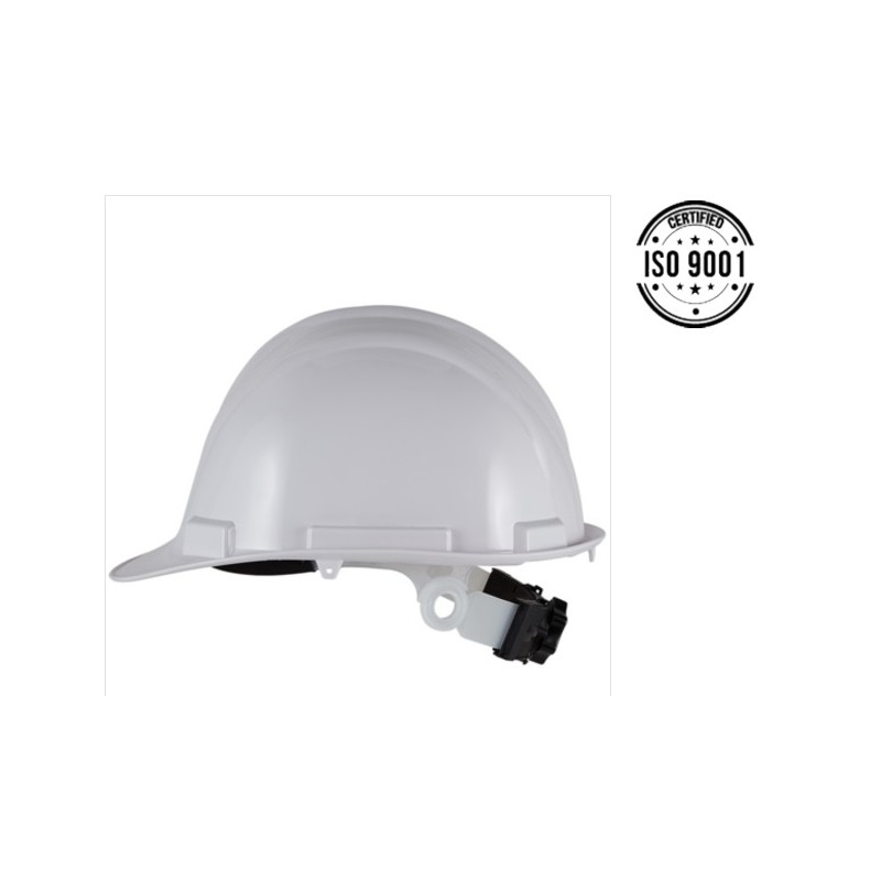 Casque de chantier en ABS Serrage crémaillère 4 points