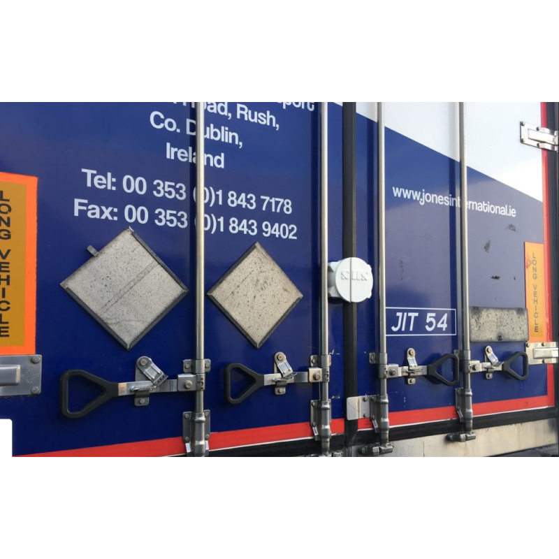 Cadenas Antivol Antivol De Verrouillage Réglable De 240 à 330 Mm (38 Mm.) Acier Inoxydable Serrure De Porte Camion Pour Conteneurs, Semi-remorques Avec Débordements, Plate-forme Et Réfrigérateurs