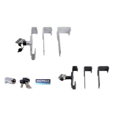 ANTIVOL BLOC POIGNEE PORTE FIT RIDEAU REMORQUE CAMION
