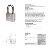 Barre ANTIVOL pour blocage des portes camions containers maritimes avec cadenas haute sécurité Barre ANTIVOL pour blocage des portes camions containers maritimes avec cadenas haute sécurité