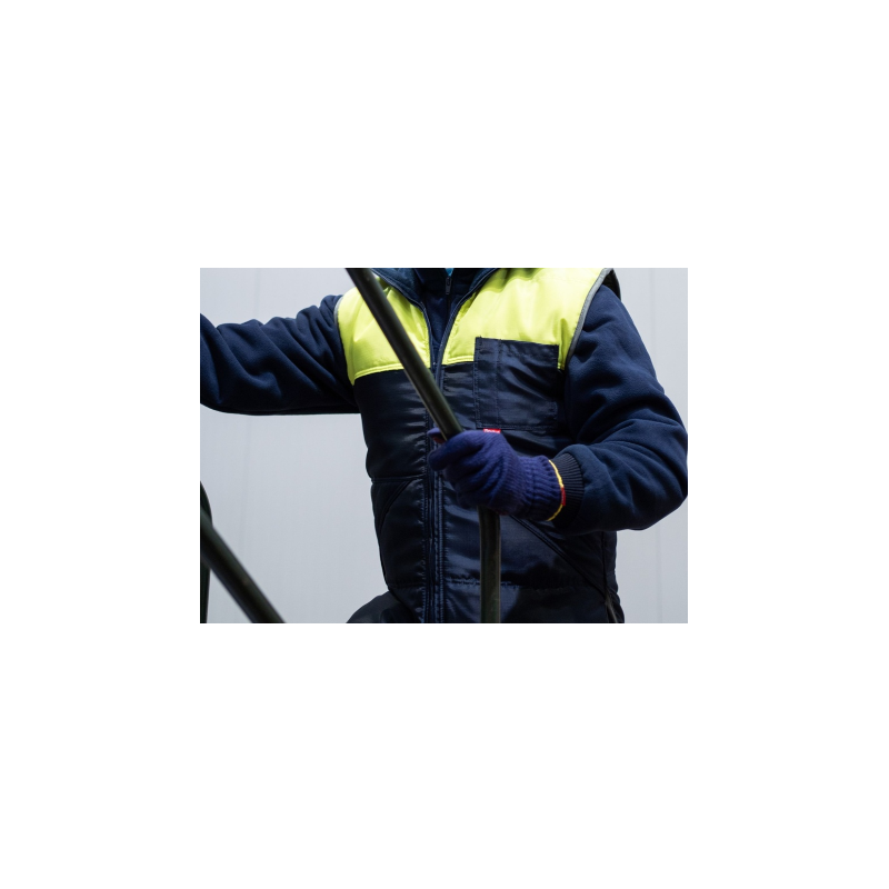 GILET CLASSIC FROID POSITIF X12G CHILLER Haute visibilité CARISTE ENTREPOT CHAUFFEUR