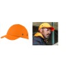 CASQUETTE ANTI HEURT HAUTE VISIBILITÉ COQUE ABS orange ou jaune