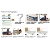 TABLE D'EMBALLAGE MODULAIRE AVEC ACCESSOIRES plateau 1600x800 mm TABLE D'EMBALLAGE MODULAIRE AVEC ACCESSOIRES plateau 1600x800 mm