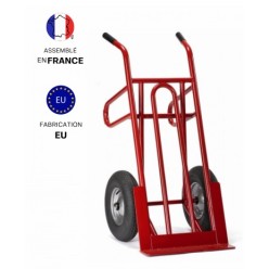 diable de manutention chariot grandes roues chantier fortes charges 500 kg