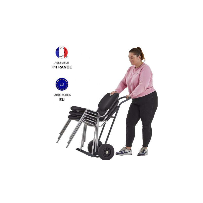 Diable Porte-chaises charge 150 kg
