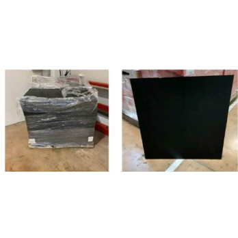 Plaque intercalaire PPA 1200x800 mm 250 grammes épaisseur 2 mm noire