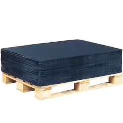 Plaque intercalaire polypropylène alvéolaire 2400X1200 mm noir 300 grammes épaisseur 2 mm