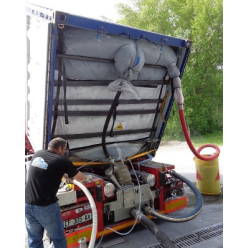 Housse Liner étanche pour remplissage conteneur maritime 40 P Poudre granulés pulvérulents
