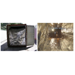 Kit isolant thermique 40P HIGH CUBE HAUTEUR 2M70 isolation container sans plancher