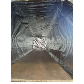 Liner thermique pour conteneur maritime sans plancher