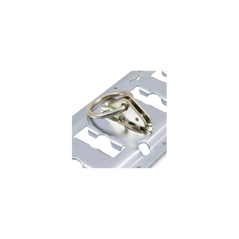 Lot De 2 Anneaux D'Ancrage Rapides Inox – Adaptateurs Rail Dégagement Rapide M8, Pour Barres De Toit Rhino Pioneer Et Plateformes