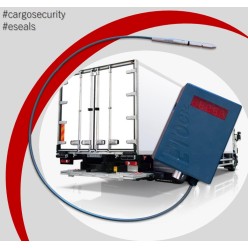 Scellé fermeture électronique de porte de remorque de camion à numéro unique
