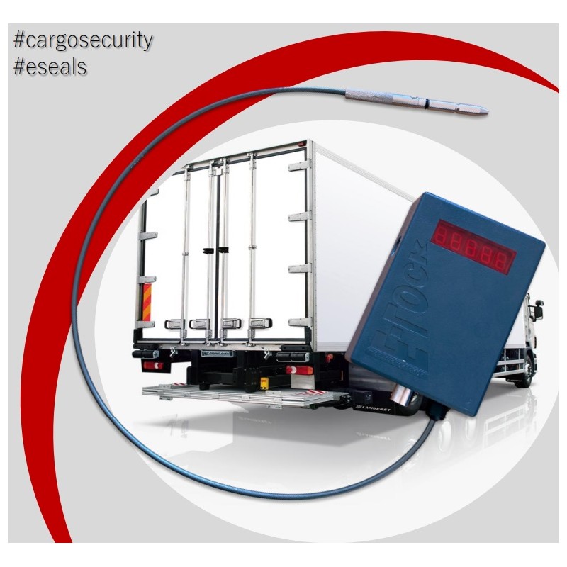 Scellé de sécurité à code unique électronique pour portes de remorque de camion Scellé de sécurité à code unique électronique pour portes de remorque de camion