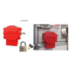 ANTIVOL DE REMORQUE CAMION PORTE SBS PYTHON AVEC CADENAS