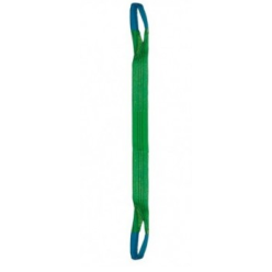 elingue sangle textile deux boucles restreintes 2M00 2000 Kg verte