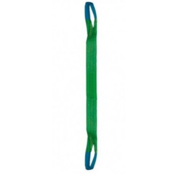 elingue sangle textile deux boucles restreintes 2M00 2000 Kg verte