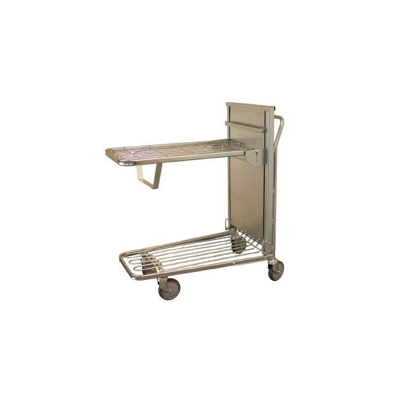 Chariot à niveau constant STSL 300 plateau 780x410 mm manutention anti TMS Chariot à niveau constant STSL 300 plateau 780x410 mm manutention anti TMS