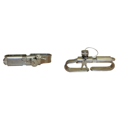 BARRE ANTIVOL de portes camions container maritime LG réglable de 230 mm à 425 mm