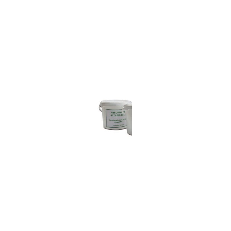 Seau d’absorbant Attapulgite 5L ABSORBANT INDUSTRIEL TOUS LIQUIDES