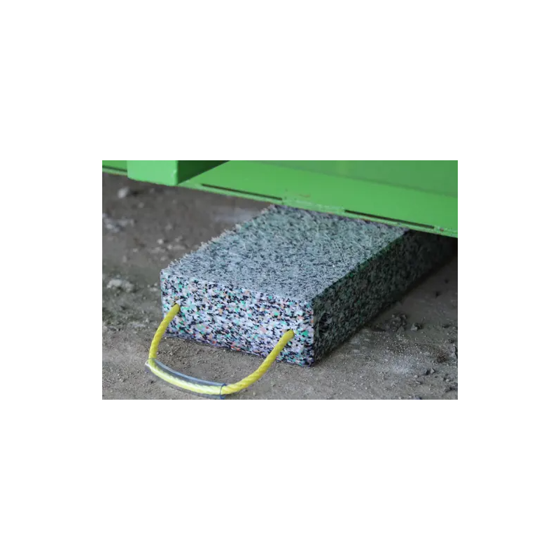 Bastaing de calage 400x250 mm 15T PE régénéré antidérapant Bastaing de calage 400x250 mm 15T PE régénéré antidérapant