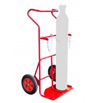 Diable DBA 2 bouteilles sans béquille roues CC 250 kg