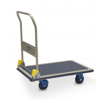 CHARIOT de manutention 1 DOSSIER RABATTABLE charge 300KG plateau 920x610 mm