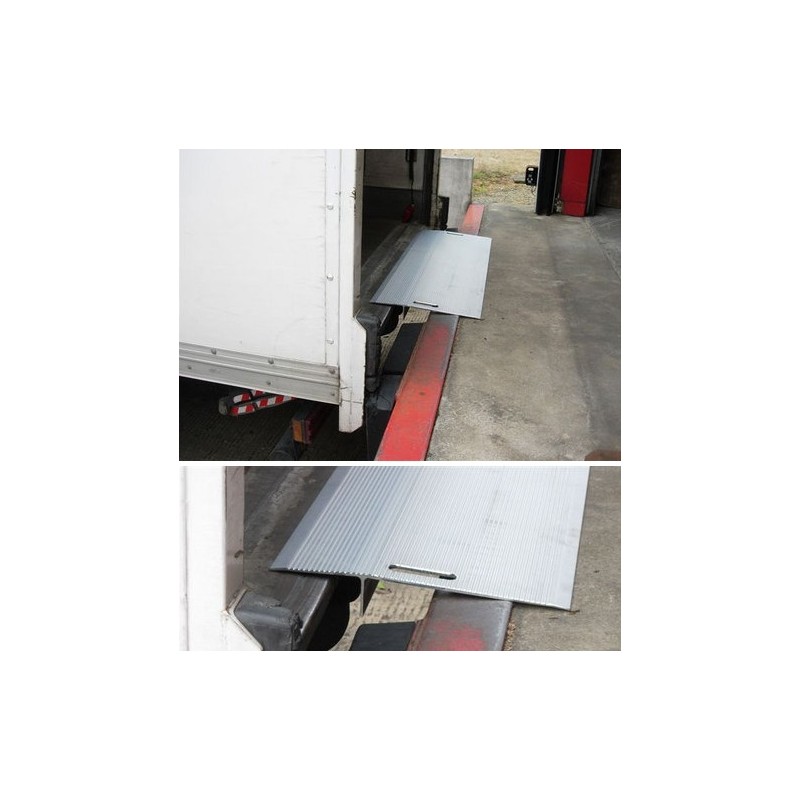 Pont de liaison en aluminium Butée dimensions 2000X575 charge 1T2 Pont de liaison en aluminium Butée dimensions 2000X575 charge 1T2