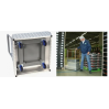 Plateforme mobile - marchepieds sur roues - podium mobile aluminium -
