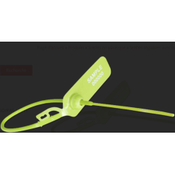Scellé de sécurité plastique plombage des portes de camion diamètre 3.7 mmX290 mm avec insert métal autobloquant jupi