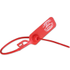 Scellé de sécurité plastique plombage des portes de camion diamètre 3.7 mmX290 mm avec insert métal autobloquant jupi
