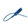 Scellé de sécurité plastique plombage des portes de camion diamètre 3.7 mmX290 mm avec insert métal autobloquant jupi