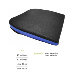 Coussin ergonomique anti tms anti vibrations assise chauffeur tp routier