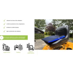 coussin d'assise anti tms anti vibration ergonomique