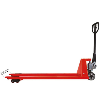 Transpalette manuel fourches longues 2000 mm et larges 685 mm CHARGE 2000 kg