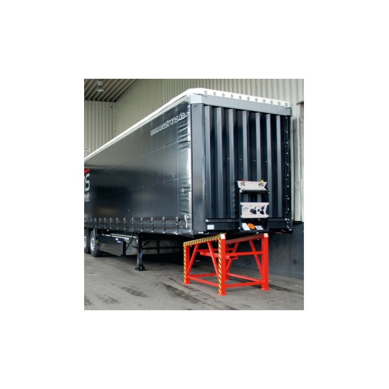 Support de chargement pour remorque de camion dételé à quai 15T Support de chargement pour remorque de camion dételé à quai 15T